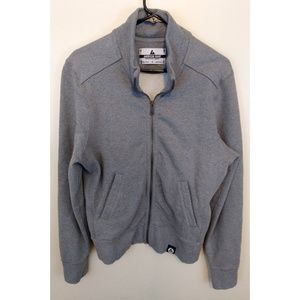 American Giant Men's Small Gray MOTO Jacket
